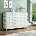 GIKPAL White Dresser for Bedroom with 12 Drawers Tall Dresser Chest of