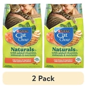 (2 pack) Purina Cat Chow Naturals Chicken Flavor Dry Cat Food, 3.15 lb Bag, 4 Pack