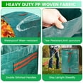 ARCITON 2Pack 53 Gallon AIF4 Reusable Yard Waste Bags Heavy Duty