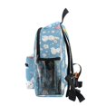 thumbnail image 4 of FORMRS School Backpack with Front Zippered Pocket 12" Student Travel Daypack, Cartoon Easter Bunnies, 4 of 6