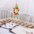 thumbnail image 2 of Cuna tejida con nudo largo, bola de 3 hebras trenzadas, decoración para habitación de niños, valla protectora para cama de bebé, 2 of 6