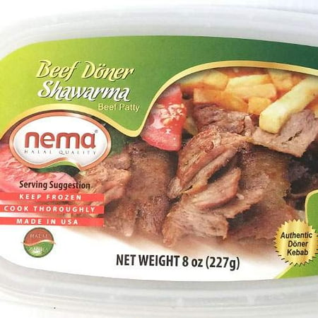 Nema Turkish Sliced Beef Gyro - 8oz (Best Meat For Italian Beef)