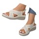 thumbnail image 2 of WILLBEST Sandalias De Plástico Para Mujer, Cómodas Sandalias Casuales Para Caminar En La Playa, Con Tacón De Cuña Y Punta Abierta, Calzado De Moda De Verano Con Diseño De Masaje, 2 of 8