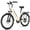 White(22MPH & 48V), variant on ZDZA Electric Bike for Adults 26”, 750W Peak Motor Ebike for Woman, 48V Removable Battery, 7 Speed Step-thru Electric Bicycle with Rear Shelf UL2849
