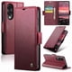 thumbnail image 4 of Funda tipo cartera Samsung Galaxy S25 Edge con cierre magnético, RFID, tarjetero, soporte, carga inalámbrica, 4 of 5