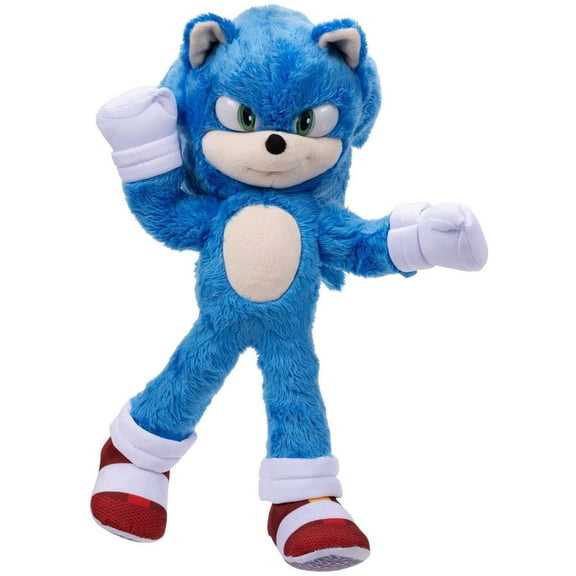 Sonic The Hedgehog, Sonic Movie 13" Plush, 5.6 x 5.4 x 14 inches