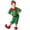 Boys, variant on MEZZALL Girls Christmas Elf Costume Kids Holiday Cosplay Dress Outfit Short Sleeve Dress with Elf Hat Belt Striped Socks for Festival Party