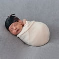 thumbnail image 5 of Sikiie Modern USA Deer Head Baby Newborn Hats, Infant Knotted Baby Hat, Beanie Top Knot Caps for Baby Boys Girls, 5 of 5
