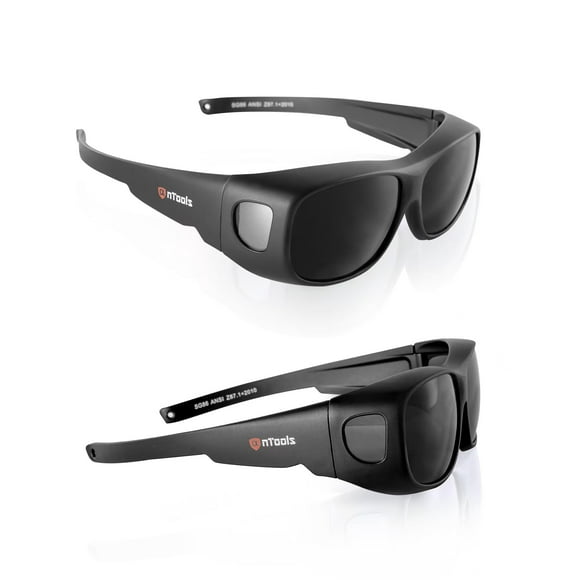 Gafas de soldadura AnTools IR 5.0 Lens, protección UV, color negro