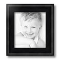 thumbnail image 2 of ArtToFrames 8" x 9" Matte Black with Beads Picture Frame, 8x9 inch Black Wood Poster Frame (WOM-4065), 2 of 8