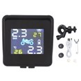 thumbnail image 2 of Motorcycle Tire Pressure Monitoring System, Rust Resistant Leakage Alarm Wireless Motorcycle TPMS Easy Install IPX7 Waterproof  for Motorbike Scooters, 2 of 7