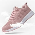 thumbnail image 3 of Board Shoes Women Flyweaving Mesh Women's Shoes Sneakers Flat Bottom Student Running Shoes Women, 3 of 5