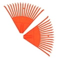thumbnail image 4 of Shisuyan 2Pcs Plastic Gardening Shrub Rake Sanitation Leaf Rake Cleaning Leaf Rake for Lawns Clean, 4 of 9