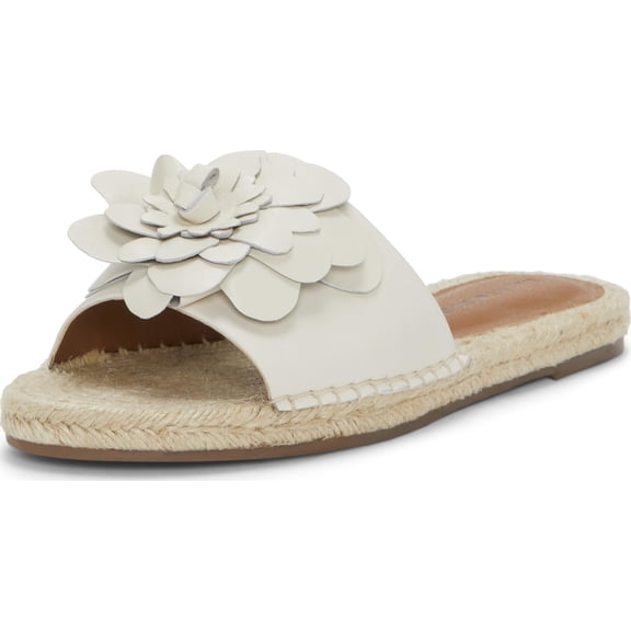 Lucky Brand Women's Biricha Flat Sandal, Tusk Leather, 12