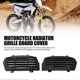 thumbnail image 4 of 1 Pair Motorcycle Radiator Guard Cover Protector Overheat Proof Protective Grille Guard Cover for 125cc to 500cc 125 150 SX Black, 4 of 5