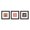 Black Framed Version, variant on Gallery Pops Minecraft - Iconic Pixels Village Wall Art Bundle (3-Pack)
