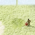 thumbnail image 3 of Alfombra de baño Ankah, bonita alfombra de ducha, peluda, muy absorbente, antideslizante, 3 of 8