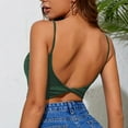 thumbnail image 3 of Viikei Womens Tank Top Camisoles for Women Plus Solid Pullover Vest Crop Tops Shirts Blouse, 3 of 7