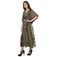 thumbnail image 5 of Moomaya Ladies Kaftan Holiday Loungewear Maxi Dress African Dresses For Women, 5 of 6