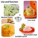 thumbnail image 2 of Máquina para hacer mermelada de acero inoxidable, trituradora manual de alimentos, verduras, comida para bebés, licuadora (café plateado), 2 of 5