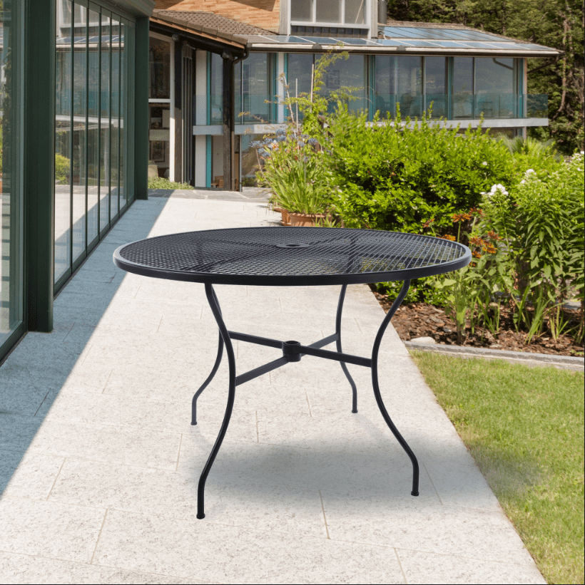 Arlington House Wrought Iron Outdoor 42 Round Dining Table Charcoal Com - Arlington House Wrought Iron Outdoor 42 Round Dining Table Charcoal Arlington House Wrought Iron Outdoor 42 Round Dining Table Charcoal Com - Arlington House Wrought Iron Outdoor 42 Round Dining Table Charcoal