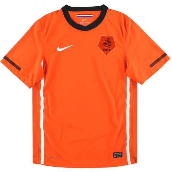 Nike Netherlands Home Men's Soccer Jersey 10/11