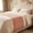 🔥 Orange, variant on YYV Bed Runner Bed Scarf 24 x 83 in Decorative Bed Throw For 1.5 m Beds Hotel Bedroom Linen Accent Foldable Machine-Washable Breathable Bed End Scarf Home Decor