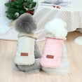 thumbnail image 3 of Solid Color Pet Clothing Dress-Up Skin-Friendly Dog Vest Coat for Winter Warmth, 3 of 8