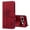 Red, variant on ELEHOLD Case for Google Pixel 7 Pro, Premium PU Leather Wallet Flip Case Folio Cover with Card Holder Kickstand,Red