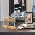 thumbnail image 6 of 4 Sets Acrylic Earring Hanger Coat Hanger Shape Jewelry Display Dangle Earring Holder Hanging Organizer Acrylic Ear Studs Display Rack for Retail Show Personal Exhibition Mixed Color, 6 of 6