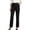 .Black, variant on Agkizg Women's Straight Leg Dress Pants, Solid High Waist Dress Pants Casual Suits Long Trousers with Pockets