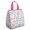 Pioneer Flower Floral, variant on Pioneer Flower Floral Print Pattern Insulated Lunch Bag for Women & Adults,Large Portable Soft Cooler Lunch Bag,Thermal Food Storage Tote with Pearl Cotton,8.66L,8.75x5.75x9.5 Inch