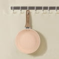 thumbnail image 6 of HAVELOR 12-inch Maifan Stone Non-Stick Frying Pan, Even Heating for Quick Cooking, Perfect for Sautéing Vegetables and Eggs(pink,16cm), 6 of 7