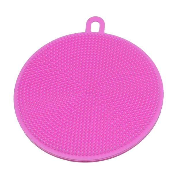 Cepillo de Silicona Segura Multiuso para Limpieza de Alfombras de Estera Resistente al Calor Eccomum Cepillo de limpieza