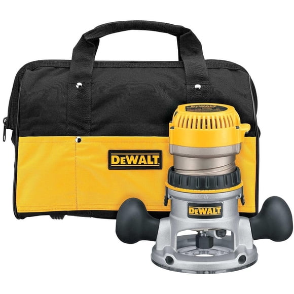 Enrutador DEWALT DW618K de velocidad variable 2-1/4 HP Amarillo