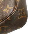 thumbnail image 5 of Pre-Owned Louis Vuitton Monogram Mini Pochette Accessoires Chain Pouch M58009 Brown... (Good), 5 of 14