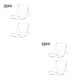 thumbnail image 3 of Moyic 2 uds controlador de juego soporte de pared Joystick Gamepad estante de pared auricular micrófono organizador soporte de controlador de juego transparente 2piezas, 3 of 5