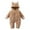 Khaki, variant on Coerni Toddler First Birthday Jumpsuit Fuzzy Warm Sherpa Bed Onesie Baby Cute Animal Halloween Rompe𝐫 Soft Bear Hooded Clothes