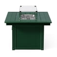 thumbnail image 6 of WestinTrends Helios 46" Modern Outdoor 55,000 BTU Patio Gas Propane Rectangle Deck Fire Pit Table (Rocks Not Included), Dark Green, 6 of 14