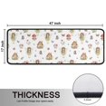 thumbnail image 5 of Kitchen Rugs Sets Of 2,White Fairy Cottage Princess Pattern Anti Fatigue Kitchen Mat Rugs Non Slip Washable,Decorative Kitchen Floor Mats for Kitchen,Sink,Laundry,17"x47"+17"x47", 5 of 5