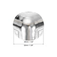 thumbnail image 2 of Uxcell 12 Pack Decorative Box Corner Cover, 26mm Metal Edge Guard, Furniture Corner Edges Protector, Silver, 2 of 6