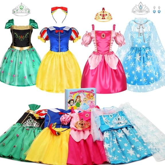 Disfraz de princesa VGOFUN para niñas de 3 a 6 años