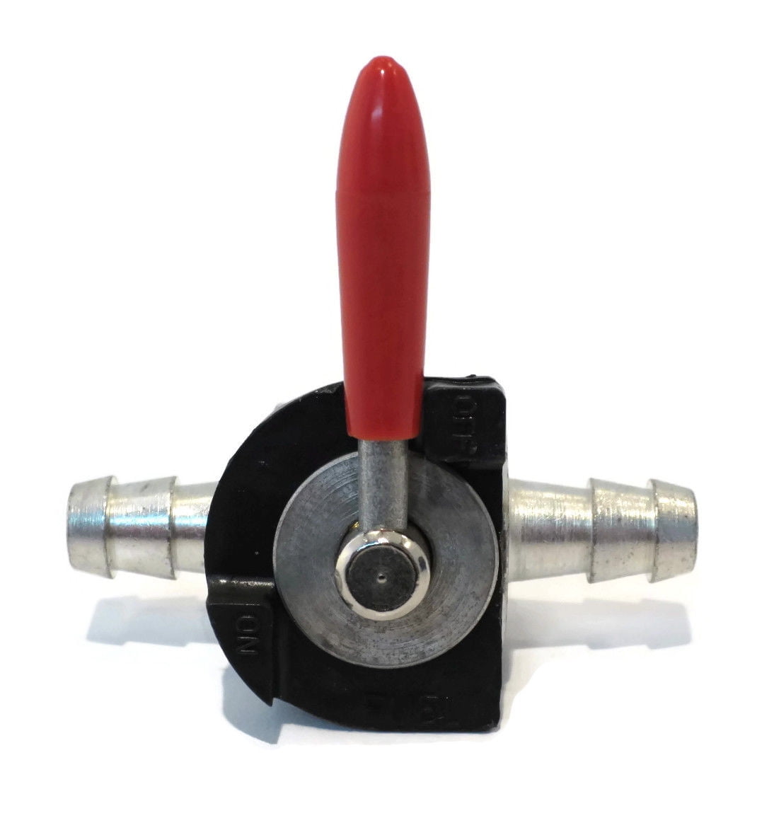 (2) STRAIGHT FUEL GAS SHUTOFF CUTOFF VALVE SWITCH TAP 1/4" Steel