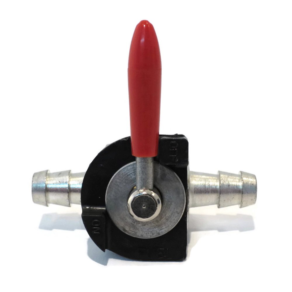 (2) STRAIGHT FUEL GAS SHUTOFF CUTOFF VALVE SWITCH TAP 1/4" Steel