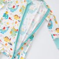 thumbnail image 3 of Emy Dola 0-24M Newborn Baby Zipper Footless Pajamas Bamboo Long Sleeve Footed Sleepers Baby Boy Girls Sleep 'N Play One-piece Jumpsuit, 3 of 11