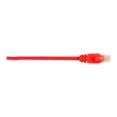 thumbnail image 1 of Black Box - Câble de Raccordement - RJ-45 (m) à RJ-45 (m) - 20 Pieds - UTP - CAT 5e - Moulé, Sans Accroc, Échappé - Rouge, 1 of 2