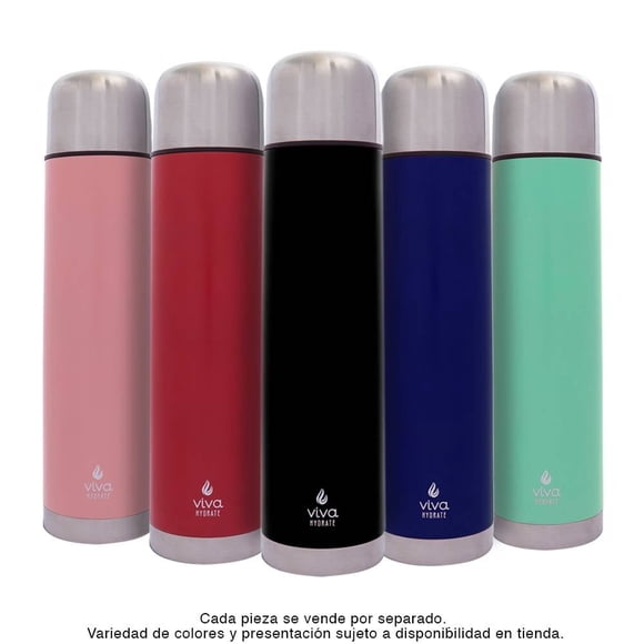 Termo HUT Viva Hydrate Doble Pared 1 L Varios Colores 1 Pieza