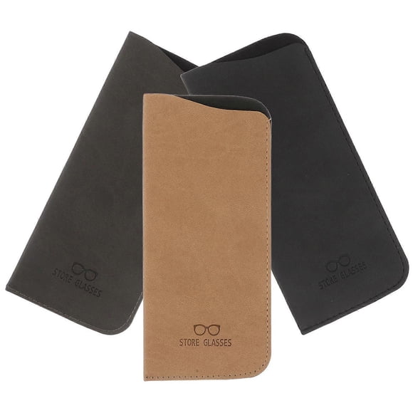 Eyewear Pouch Soft Sunglasses Case for Glasses Organizer 3Pcs Set