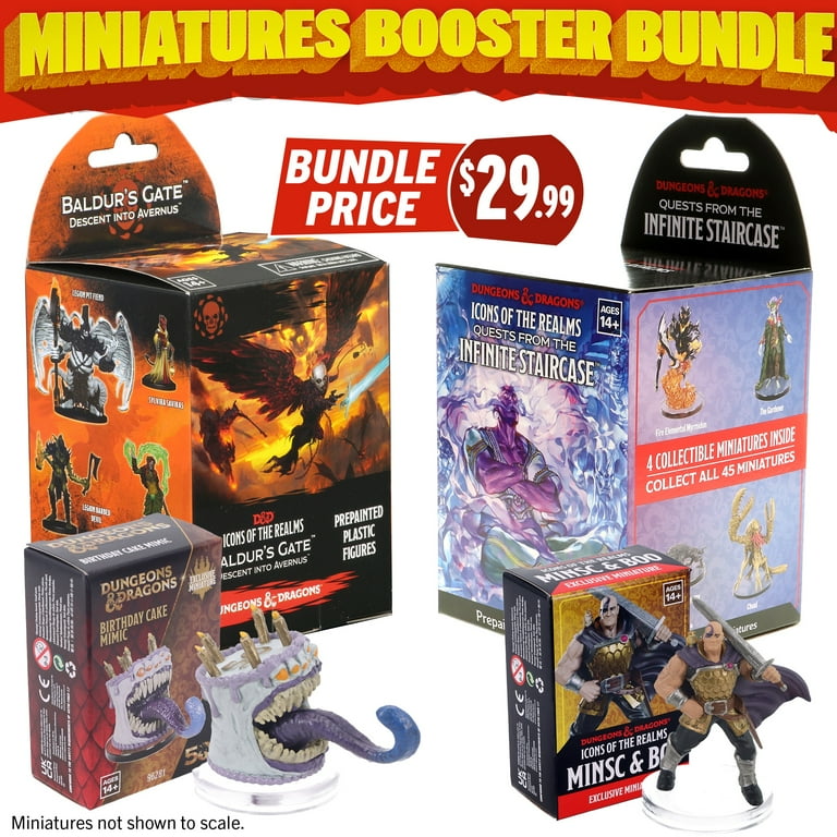 d&d miniatures booster box DUNGEONS AND DRAGONS: ICONS OF THE REALMS MINIATURES BOOSTER SET 23:  MORDENKAINEN PRESENTS MONSTERS OF THE MULTIVERSE main image 0