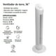 thumbnail image 4 of Ventilador Torre Iusa 36' 3 Vel blanco, 4 of 7